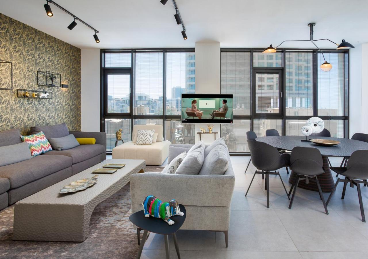 Apartmán High Standing At Hayarkon By Holyguest Tel Aviv Exteriér fotografie